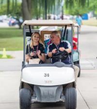 President Bachand at move in